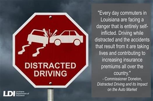 Distracted driving for webpage
