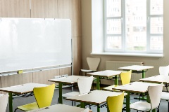 empty classroom